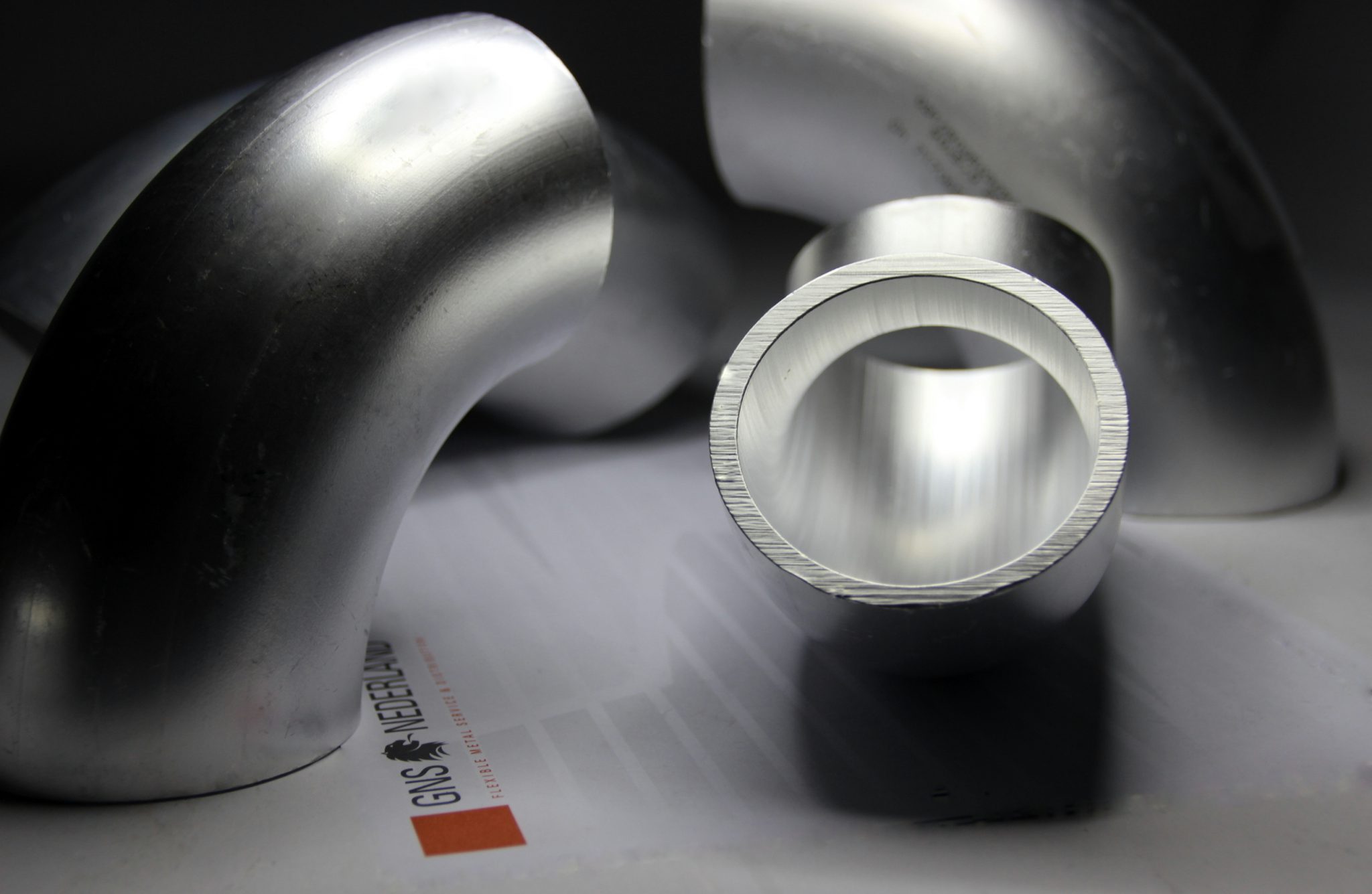 Aluminium butt weld fittings GNS Nederland