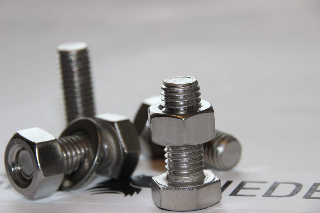 Fasteners in a.o. Alloy 926, AISI 904L (Uranus B6) GNS Nederland